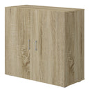 Mobiletto 2 Ante 90x41x85 cm in MDF Rovere