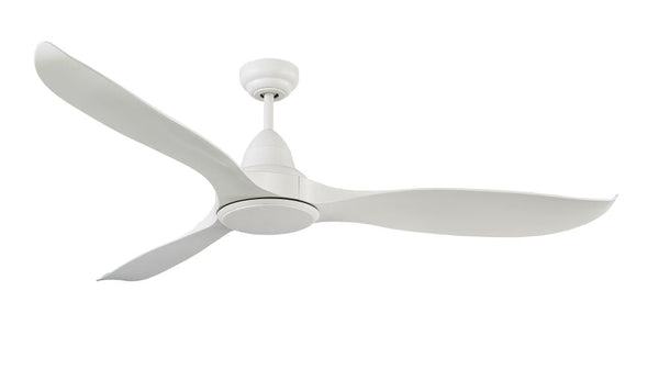 acquista Ventilatore da Soffitto con 3 Pale e LED Ø132 cm 5 Velocità Martec Wave Bianco