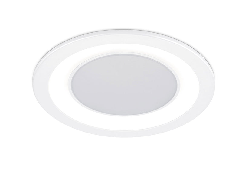 Faretto da Interno a LED in Plastica Bianco Opaco