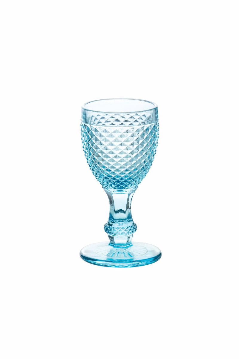 Set 6 Calici Liquire Ø5x10 cm in Vetro Villa d'Este Home Tivoli Diamond Multicolor