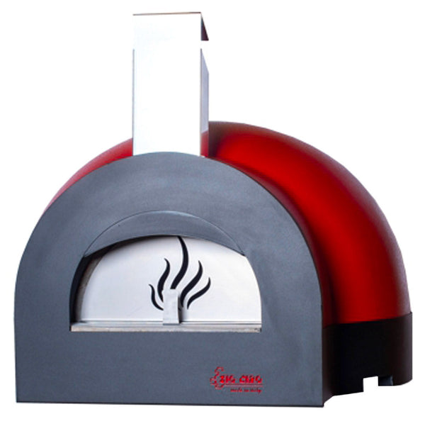 Forno a Legna da Esterno Cottura Diretta in Refrattario Zio Ciro Subito Cotto 80 Rosso acquista