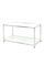 Scaffale in Acciaio Cromato 2 Ripiani Bianchi Tosini E-408040W