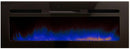 Bruciatore Elettrico da Incasso per Camini 2000W Chemin'Arte Elysee 5XL Nero