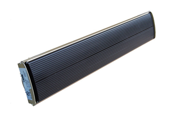 online Radiatore Elettrico da Parete ad Infrarossi in Alluminio 1000W Jessen Nero