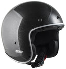 Casco Jet per Scooter CGM Diamond 170Y Nero Glitter Varie Misure