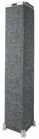 Altoparlante Speaker a Torretta 120W Wireless con Radio in Tessuto Kooper Techno Grigio