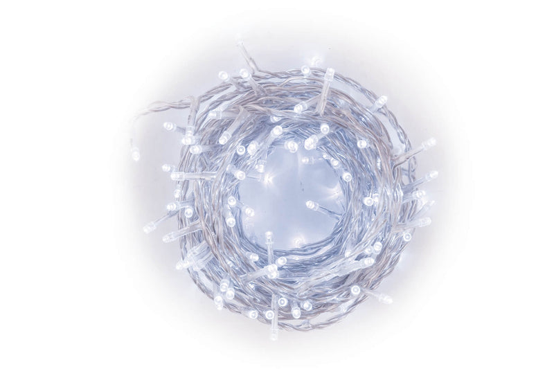 Luci di Natale 180 LED 7,2m Bianco da Interno Soriani