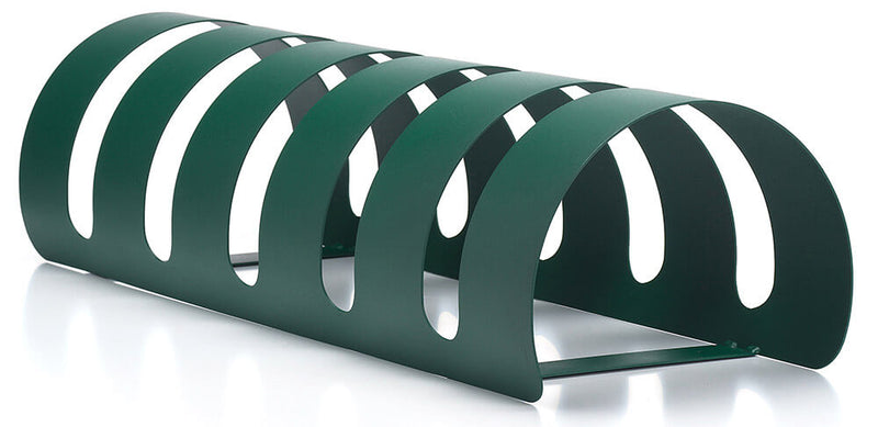 Rastelliera Portabici 5 Posti in Ferro 90x30x23 cm Belfer Bike Rack 42/PB Verde