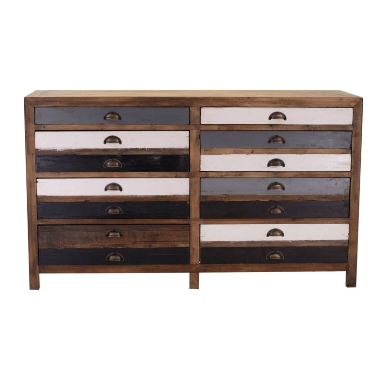 Cassettiera in Legno di Cedro 14 Cassetti