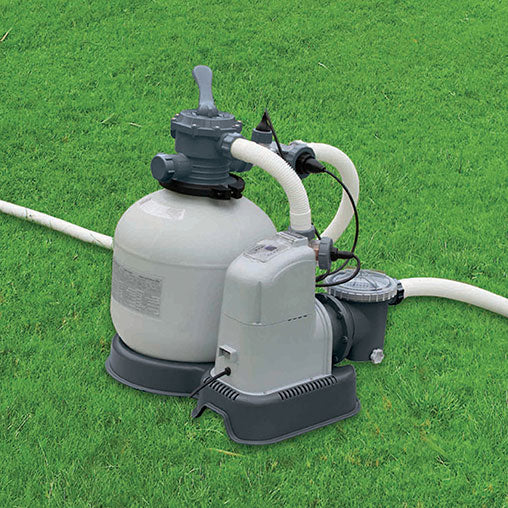 Pompa a Sabbia per Piscine con Salinatore 10.000 L/h Motore 1CV 220V Intex sconto