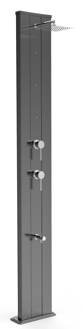 acquista Doccia da Giardino Miscelatore Nebulizzatore e Lavapiedi Arkema Dada S Top Line Perla Nera