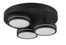 Plafoniera da Interno a LED in Metallo Antracite