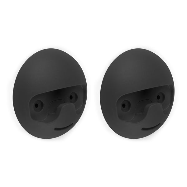 sconto Appendiabiti da Parete Napier Imballo 1 Pezzo Verniciato Nero Tecnoplastica Emuca