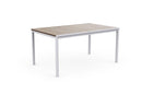 Tavolo da Giardino Keter Porto 159x95x75 cm Deco Coat Piano Effetto Legno Frassino 