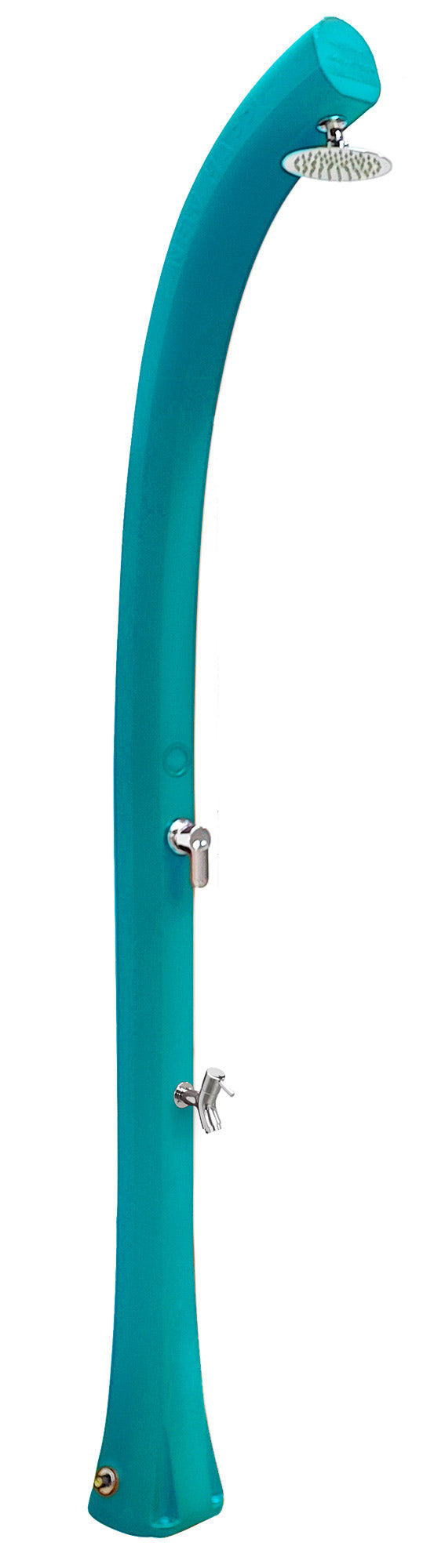 acquista Doccia Solare da Esterno Giardino 26L Miscelatore e Lavapiedi Arkema New Happy Blue Ocean