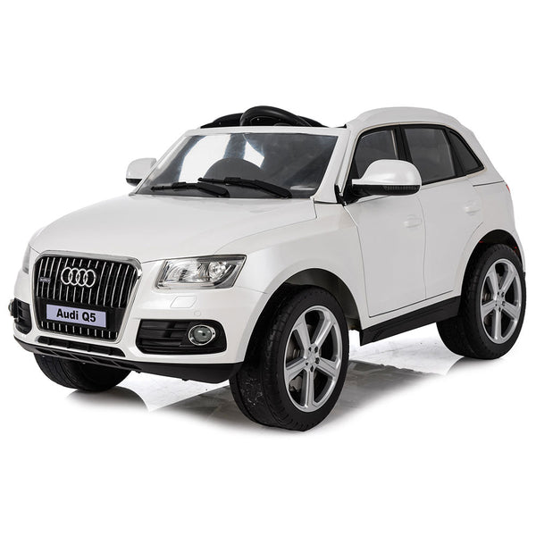 prezzo Macchina Elettrica per Bambini 12V con Licenza Audi Q5 Bianca