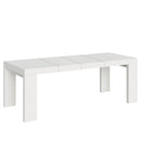 Tavolo Allungabile 200/304x90x77 cm Roxell Premium Bianco Frassino  