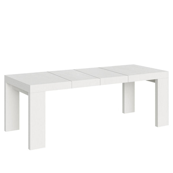 online Tavolo Allungabile 160/420x90x77 cm Roxell Premium Bianco Frassino