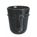Set 6 Bicchieri Acqua Vis à Vis in Vetro VdE Tivoli 1996 Nero