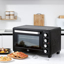 Fornetto Elettrico 32 Litri con Griglia e Teglia Nero