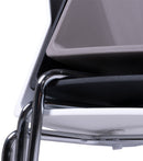 Sedia in Polipropilene e Chromo Vandi Nero