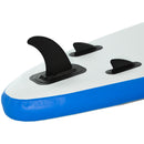 SUP Tavola Stand Up Paddle Gonfiabile 305x80x15 cm per Adulti e Teenager Blu e Bianco
