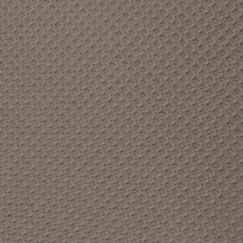 Set 2 Coprisedie Elasticizzati in Poliestere Tortora