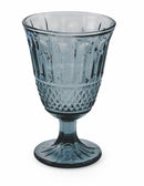 Set 6 Calici Ø8,5x13,8 cm in Vetro Villa d'Este Home Tivoli Elegance Fumè