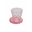 Set 4 Sottobicchieri Ø11x1 cm  in Ceramica VdE Tivoli 1996 Sweeties