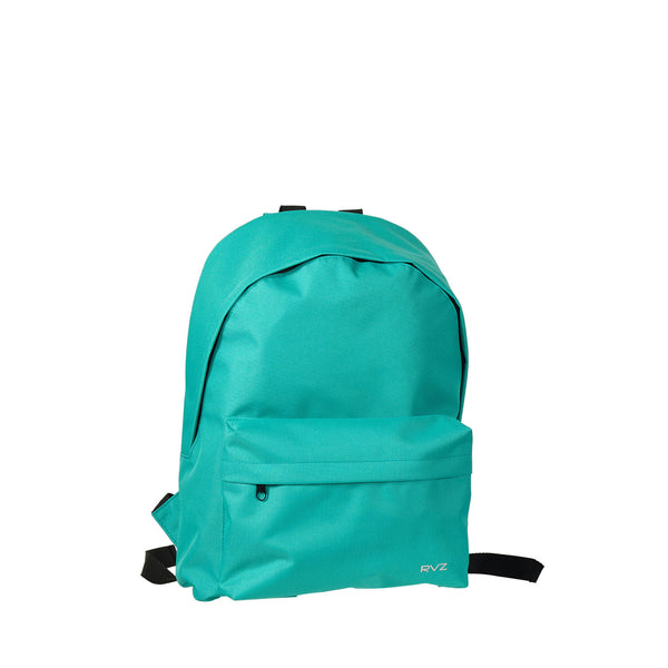 Zaino in Poliestere con Tasca Frontale e Spallacci Imbottiti Ravizzoni Madrid Verde Acqua online