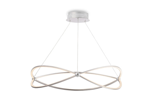 prezzo Lampada pendente Modern in Metallo Weave Nickel