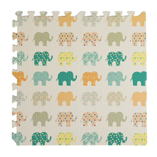 Tappeto Puzzle per Bambini 4 Pezzi 60x60 cm Elefante acquista