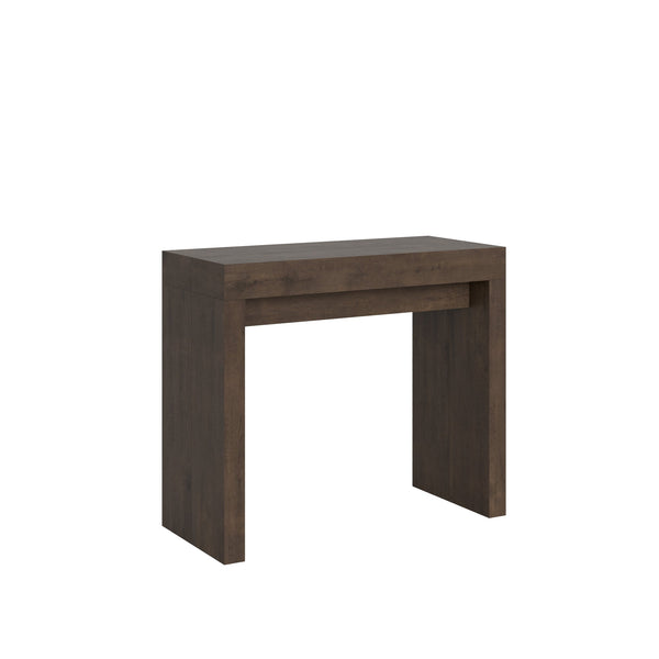 prezzo Consolle Allungabile 90-300x42x77 cm in Nobilitato Marrone
