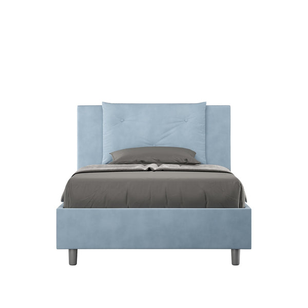 sconto Letto Singolo Appia Azzurro Varie Misure