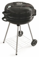 Barbecue a Carbone Carbonella Tondo con Ruote Soriani Sun-Day Nero