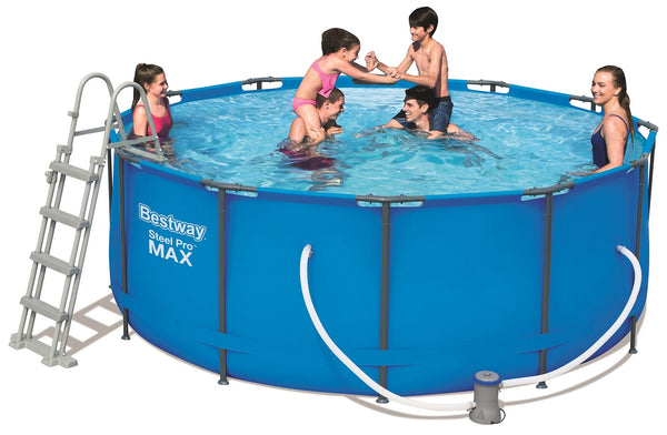 Piscina Fuori Terra Rotonda Ø366x122cm Bestway Steel Pro Frame 56420 sconto