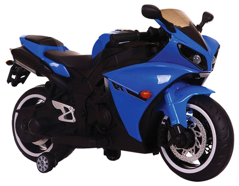 Moto Elettrica per Bambini 6V Kidfun Blu
