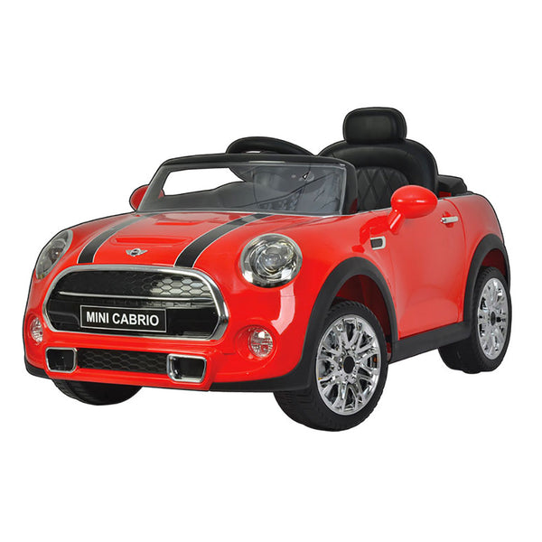 sconto Macchina Elettrica per Bambini 12V con Licenza Mini Cooper Cabrio Rossa