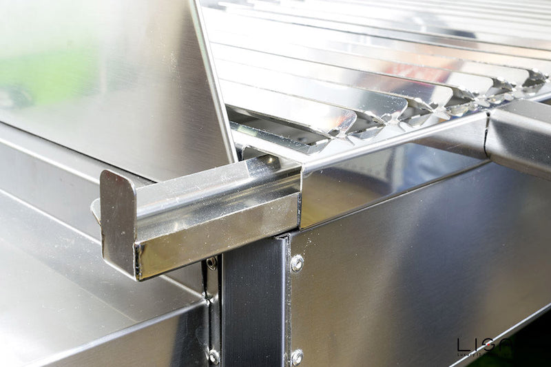 Griglia Raccogli Grasso per Berbecue a Carbone Etna e Etna Maxi in Acciaio Lisa Luxury