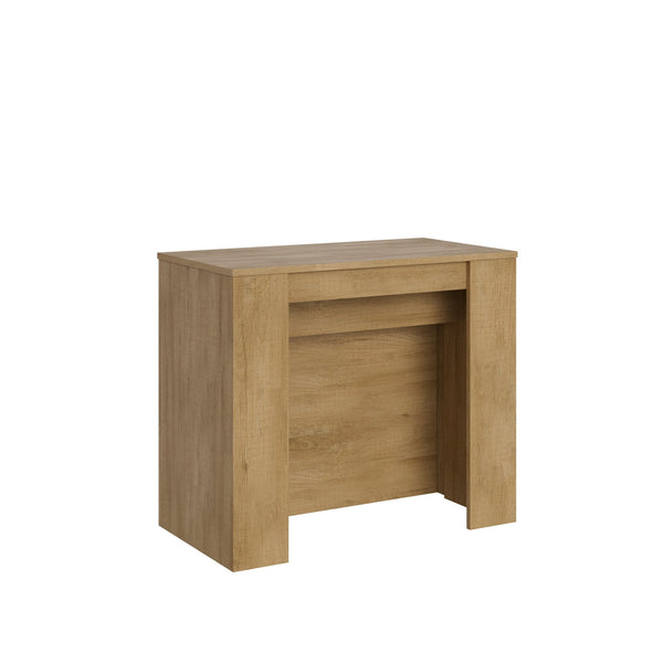 acquista Consolle Allungabile 90-296x48x77 cm in Nobilitato Marrone