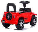Macchina Cavalcabile per Bambini con Licenza Jeep Rubicon Rossa