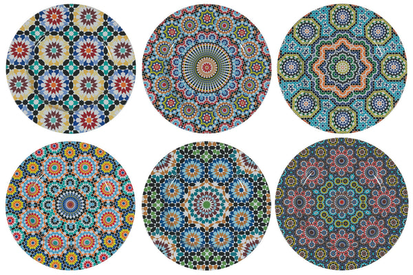 Set 6 Sottopiatti in Metallo Ø33 cm Villa d'Este Home Tivoli Marrakech acquista