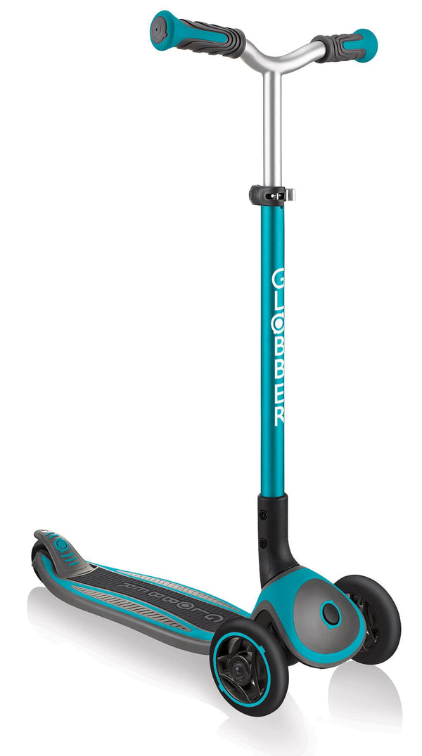 Monopattino 3 Ruote Pieghevole 5 Altezze Max 50 Kg Globber Master Blu online