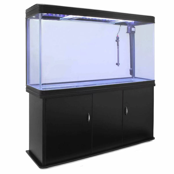 sconto Acquario 143,5x120,5x39 cm 300 Litri con Mobile Nero