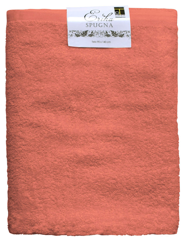 Telo Spugna Asciugamano 90x140cm Erika Salmone prezzo