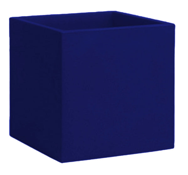 Vaso 50x50 cm in Resina Arkema Iris Vase Blu sconto