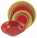 Servizio Piatti 18 Pezzi in Stoneware Soriani Saint Tropez Multicolor