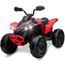 Quad Elettrico per Bambini Licenza Can-Am Renegade 12V ATV Telecomando e Ammortizzatori Rosso  