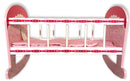 Culla per Bambola 48,5x30x33 cm in Legno