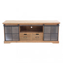 Mobile Dorian 160x45,5x60 h cm in Legno Marrone